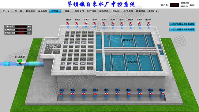 貴州省仁懷市茅壩鎮(zhèn)自來水廠自動(dòng)化控制系統(tǒng)